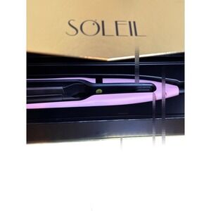 Soleil Dynamic Styler Baby Pink Ceramic Hair Straightener L10HSD-B46 450F New
